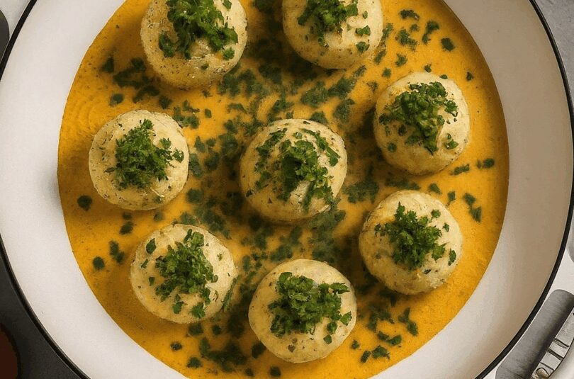 Germknödel – Germknoedel mit Powidl