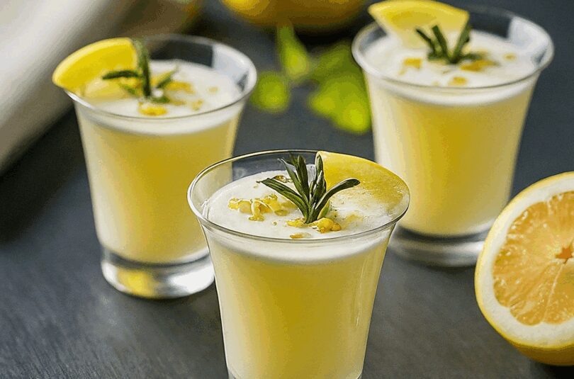 Ingwer Zitronen Shot – Ingwer Shot Mit Zitronensaft Und Apfel