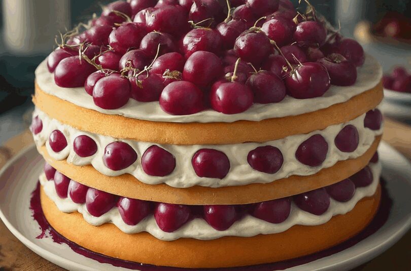 Jensen Torte – Hansen Jensen Torte mit Sauerkirschen