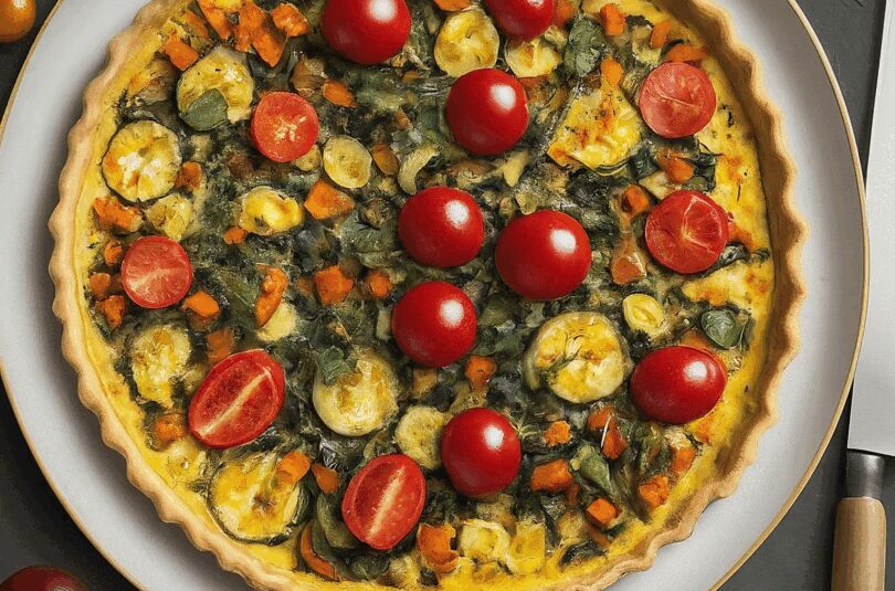 Kalte Gemüseblech-Tarte