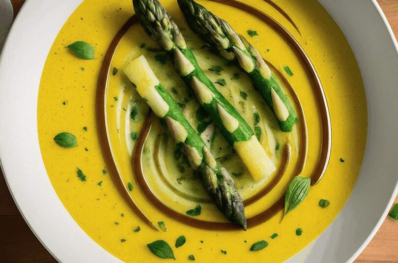 Kays Spargelcremesuppe aus Spargelschalen