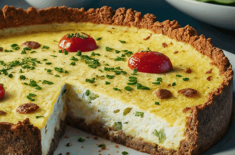 Keto Käsekuchen – Bester Low Carb Käsekuchen mit Boden
