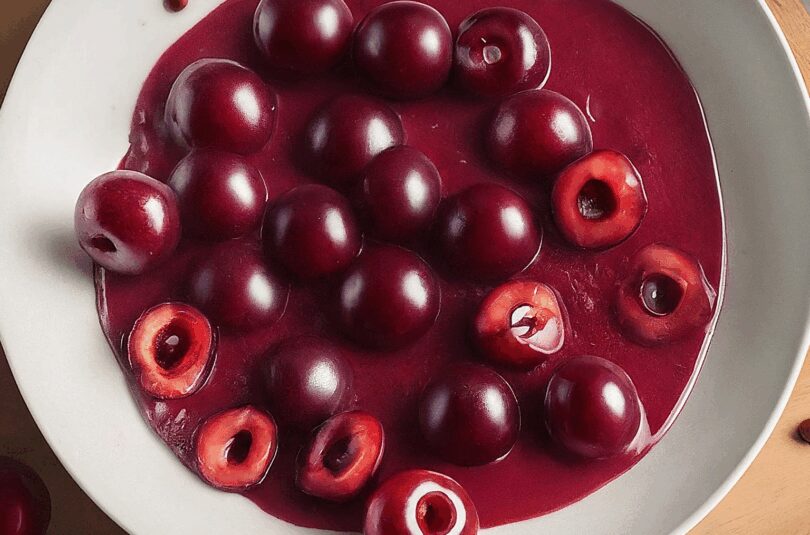 Kirscheis – Kirscheis für die Eismaschine