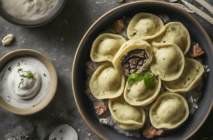 Klassischer Pelmeni Teig