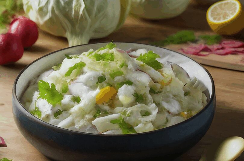 Klassischer Weißkohlsalat