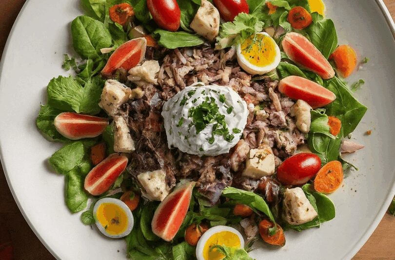 Knuspriger Takkosalat