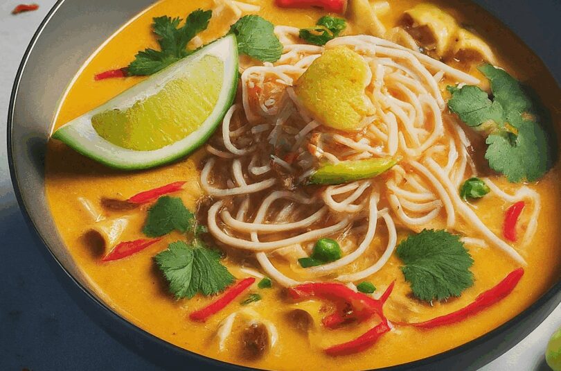 Laksa Suppe – Aromatische Reise nach Südostasien