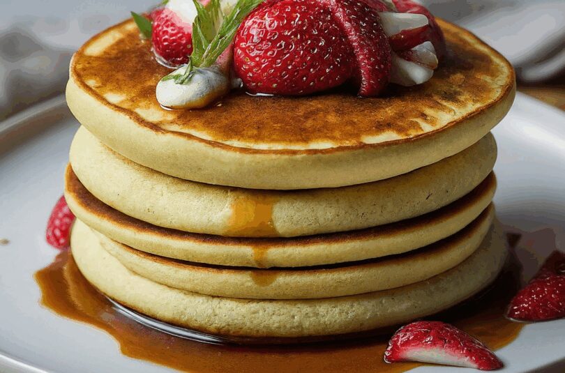 Low-Carb-Pfannkuchen-–-Fluffige-Low-Carb-Pfannkuchen Low Carb Pfannkuchen – Fluffige Low Carb Pfannkuchen