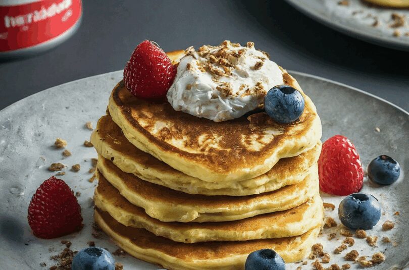 Magerquark-Pancakes-–-Proteinreiche-Quark-Pancakes Magerquark Pancakes – Proteinreiche Quark Pancakes