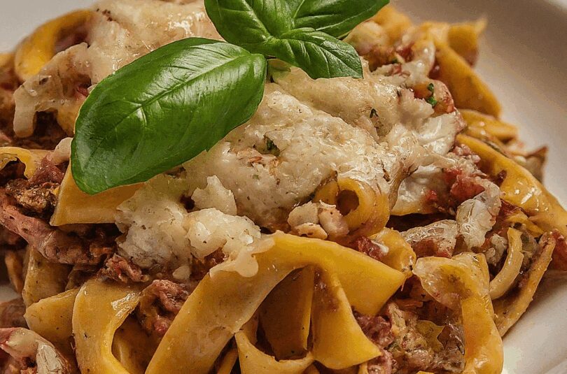 Maultaschen-Auflauf-–-Maultaschenauflauf-Nach-Italienischer-Art Maultaschen Auflauf – Maultaschenauflauf Nach Italienischer Art