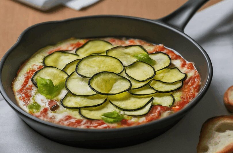 Mediterrane Zucchini-Pfanne