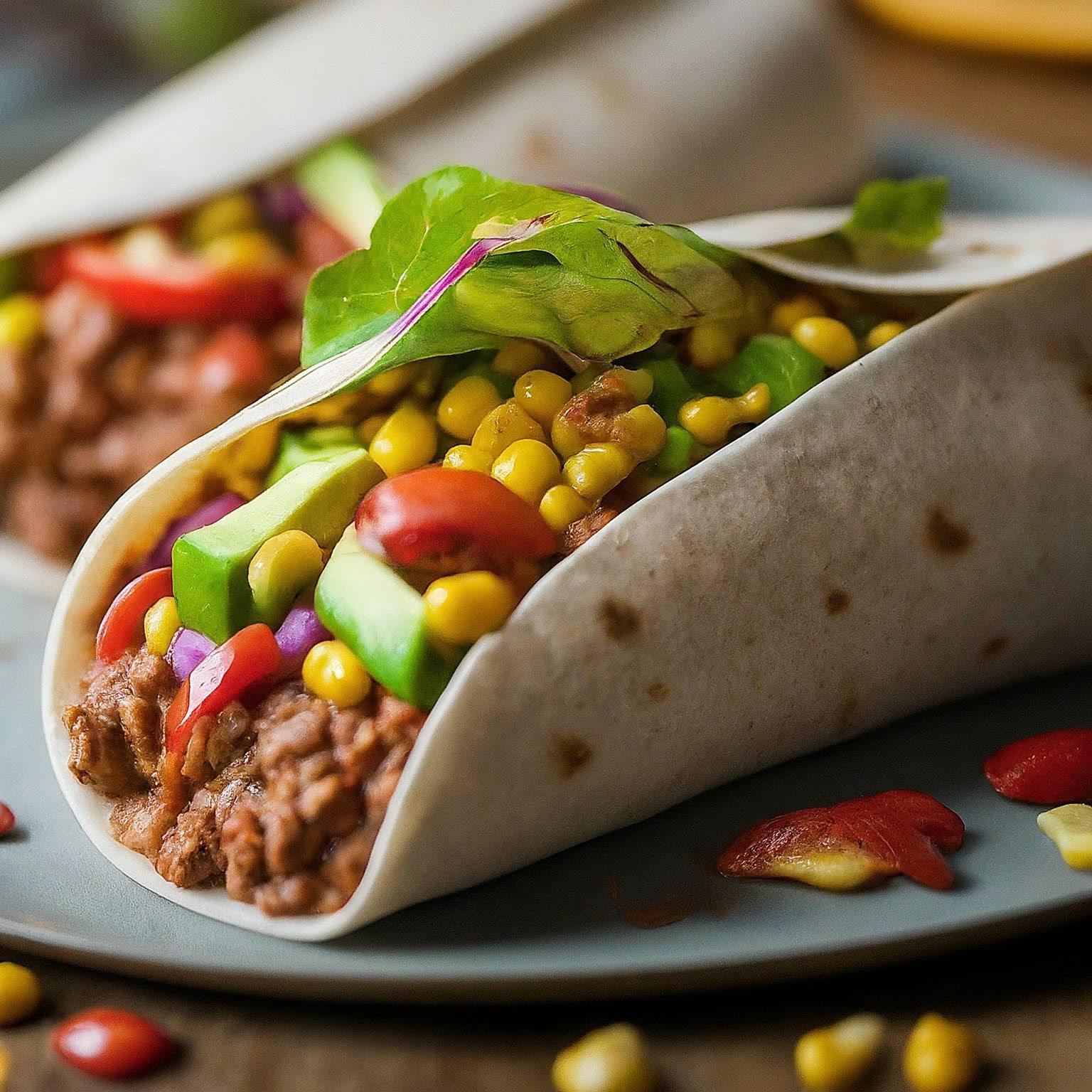 Mexikanische-Wraps-–-Wraps-mit-Mexikanischer-Hackfuellung Mexikanische Wraps – Wraps mit Mexikanischer Hackfüllung