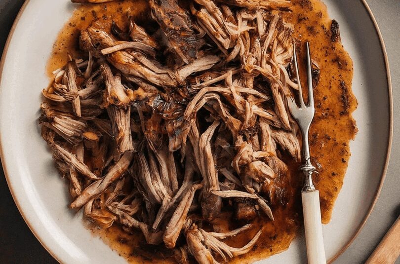 Miele Mikrowelle – Pulled Pork: Zarter Schweinebraten aus dem Ofen (fast Original, nur ohne Grill)