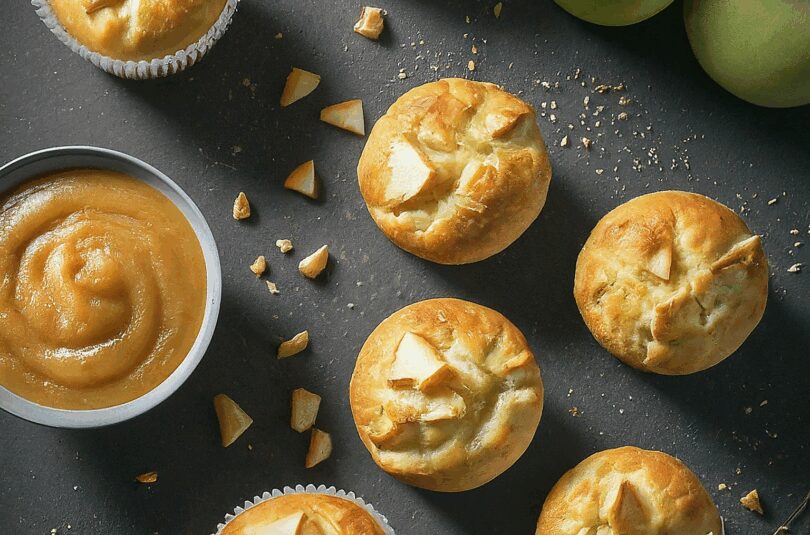 Muffins Mit Apfelmus – Apfelmusmuffins