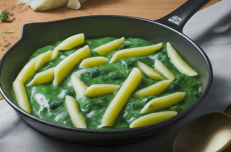 Nudeln mit Spinat – Cremige Spinatsauce
