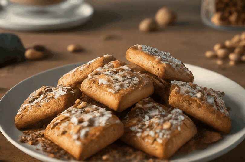 Nussecken Kleingebäck Zum Kaffee
