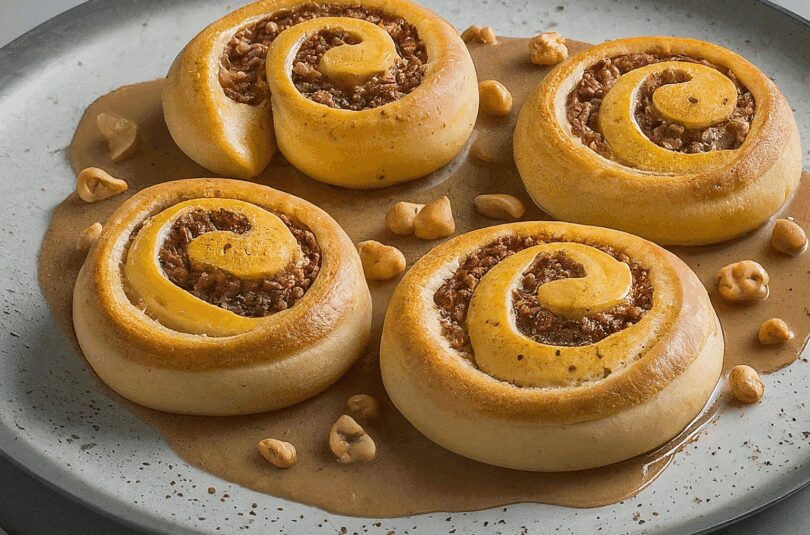 Nussschnecken – Saftige Hefe Nuss Schnecken