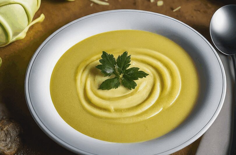 Omas Kohlrabisuppe – Klare Kohlrabisuppe Nach Oma Hedwig