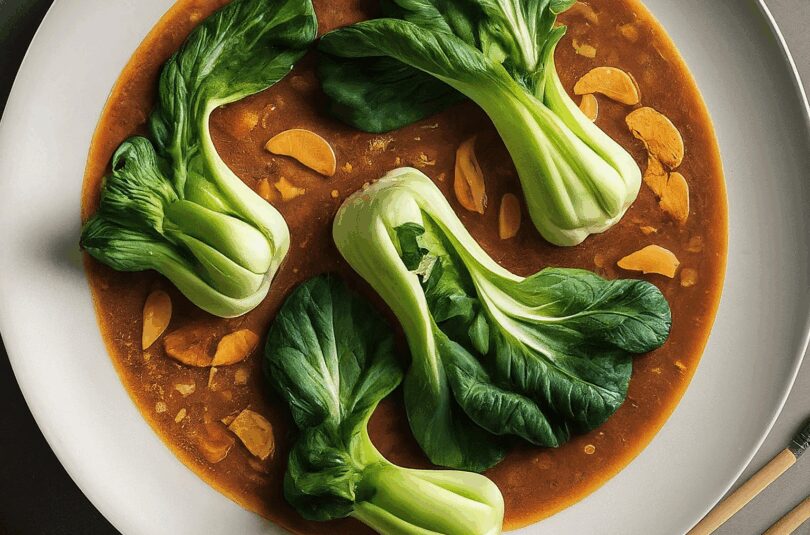 Pak-Choi-mit-Knoblauch Pak Choi mit Knoblauch