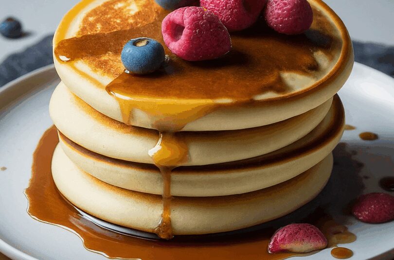 Pancakes-Rezept-Fluffig-–-Amerikanische-Pancakes Pancakes Rezept Fluffig – Amerikanische Pancakes