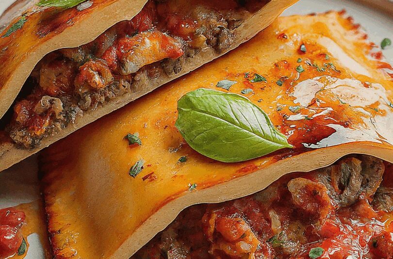 Panzarotti Calabrese – Gebratene Teigtaschen mit pikanter Füllung