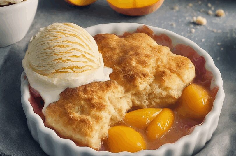Peach Cobbler – Der Geschmack des Sommers