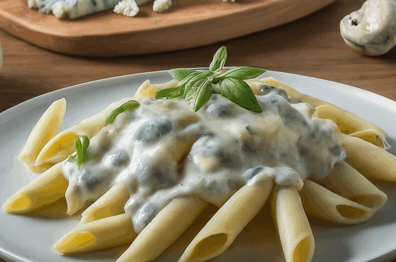 Penne mit Gorgonzolasauce