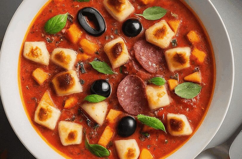 Pizza Partysuppe