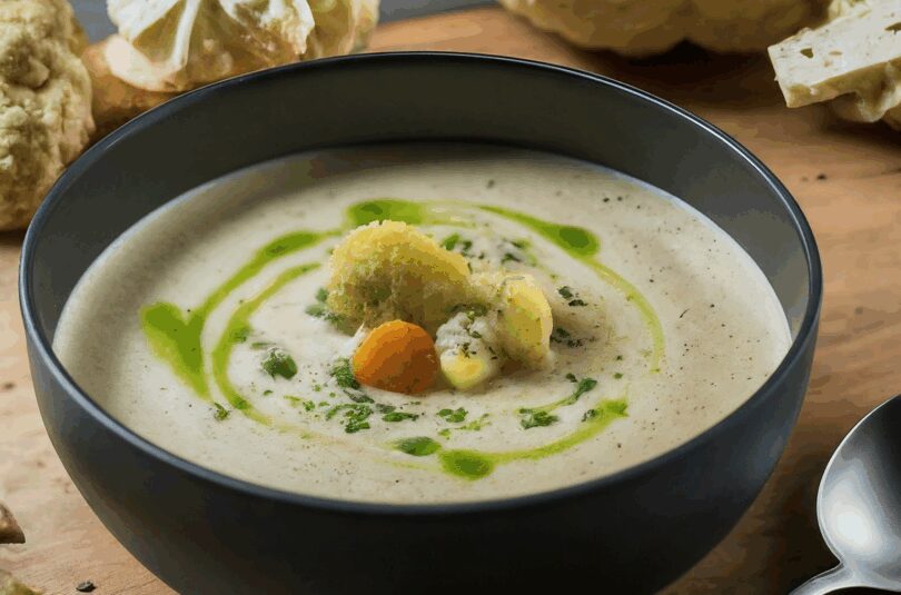 Rezept Blumenkohlsuppe – Cremige Blumenkohlsuppe