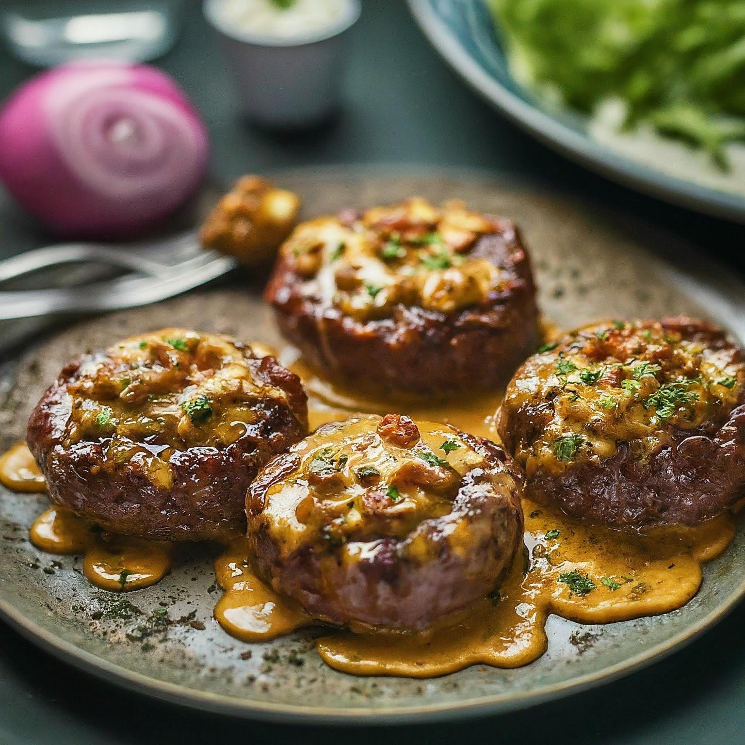 Rezept-Burger-Patties-–-Fein-Gewuerzte-Burger-Patties-Fiefhusen-Style Rezept Burger Patties – Fein Gewürzte Burger Patties Fiefhusen Style