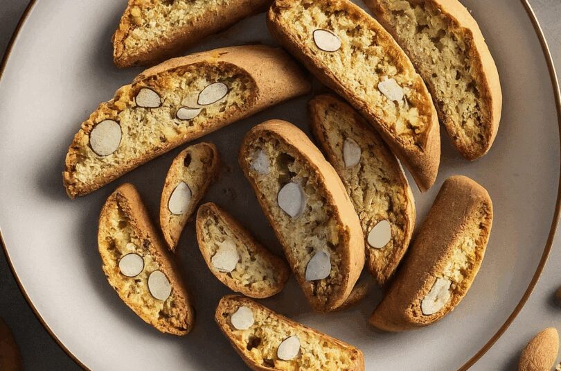Rezept-Cantuccini-–-Knusprige-Mandelkekse Rezept Cantuccini – Knusprige Mandelkekse