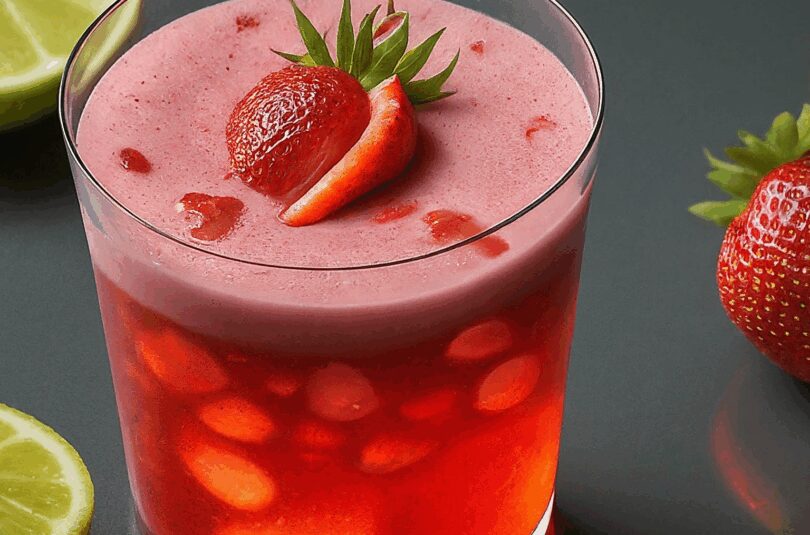 Rezept Erdbeerlimes – Erdbeerlimes