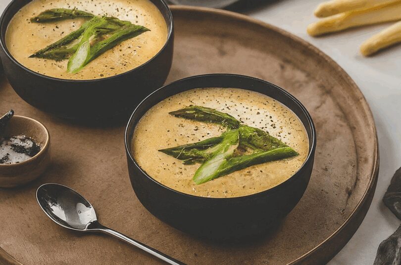 Rezept Spargelcremesuppe – Cremige Spargelcremesuppe