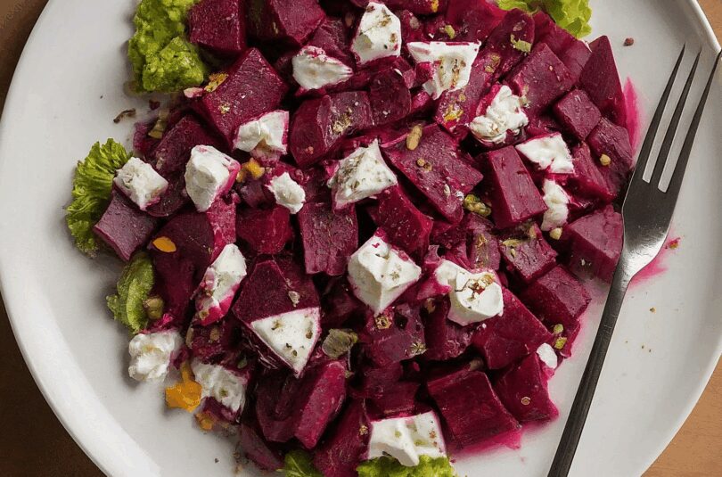 Rote Bete Mit Feta – Rote Bete Salat Mit Schafskäse