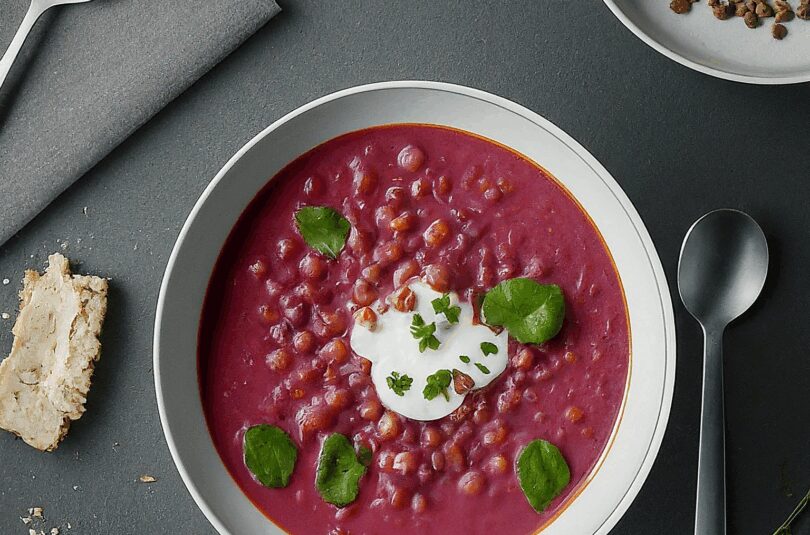 Rote Linsensuppe mit Kokosmilch – Rote Linsen Kokos Suppe