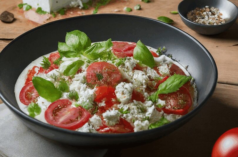 Ruehrei-mit-Feta-Tomaten-und-frischen-Kraeutern Rührei mit Feta, Tomaten und frischen Kräutern