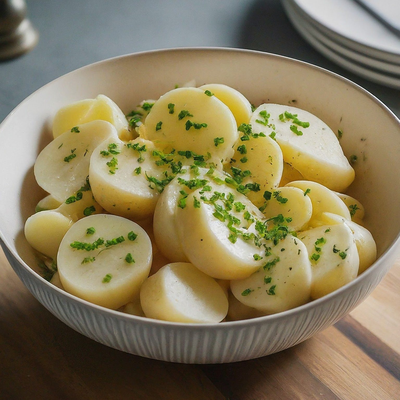 Saechsischer-Kartoffelsalat Sächsischer Kartoffelsalat