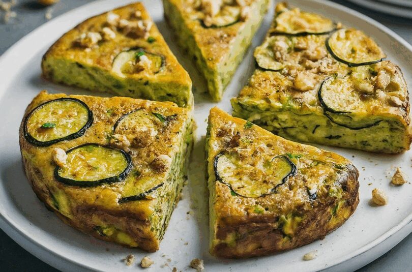 Saftiger Zucchinikuchen mit Zimt und Nüssen