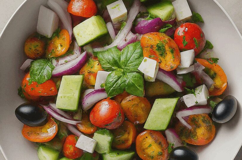Salatsorten Bilder Und Namen – Griechischer Bauernsalat