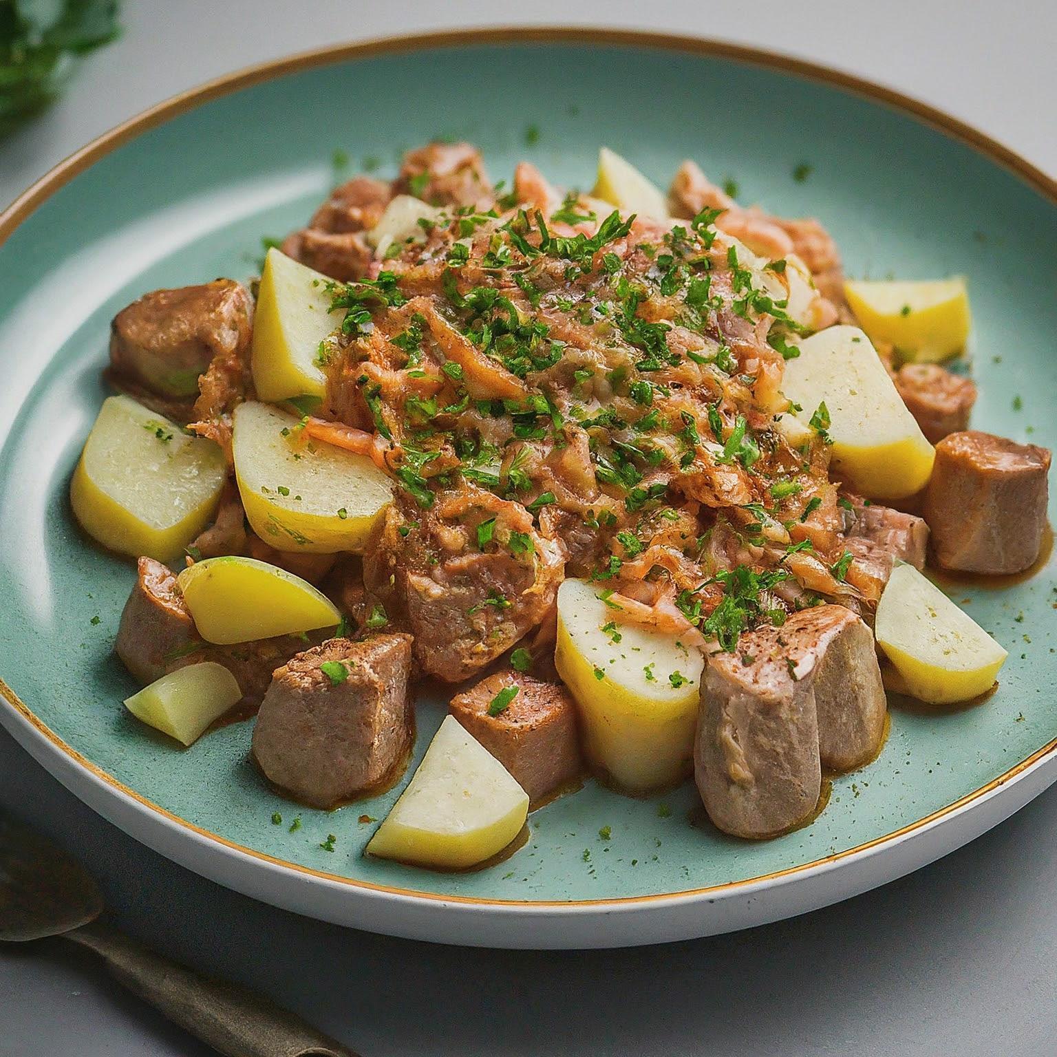 Schaeufele-Badisch-–-Badisches-Schaeufele-Mit-Kartoffelsalat Schäufele Badisch – Badisches Schaeufele Mit Kartoffelsalat