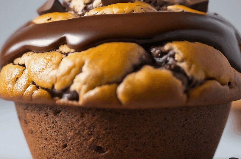 Schnelle Schoko-Bananenmuffins
