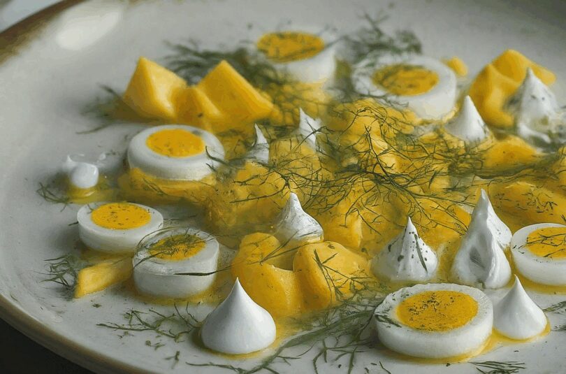 Schneller Gurkensalat mit Dill