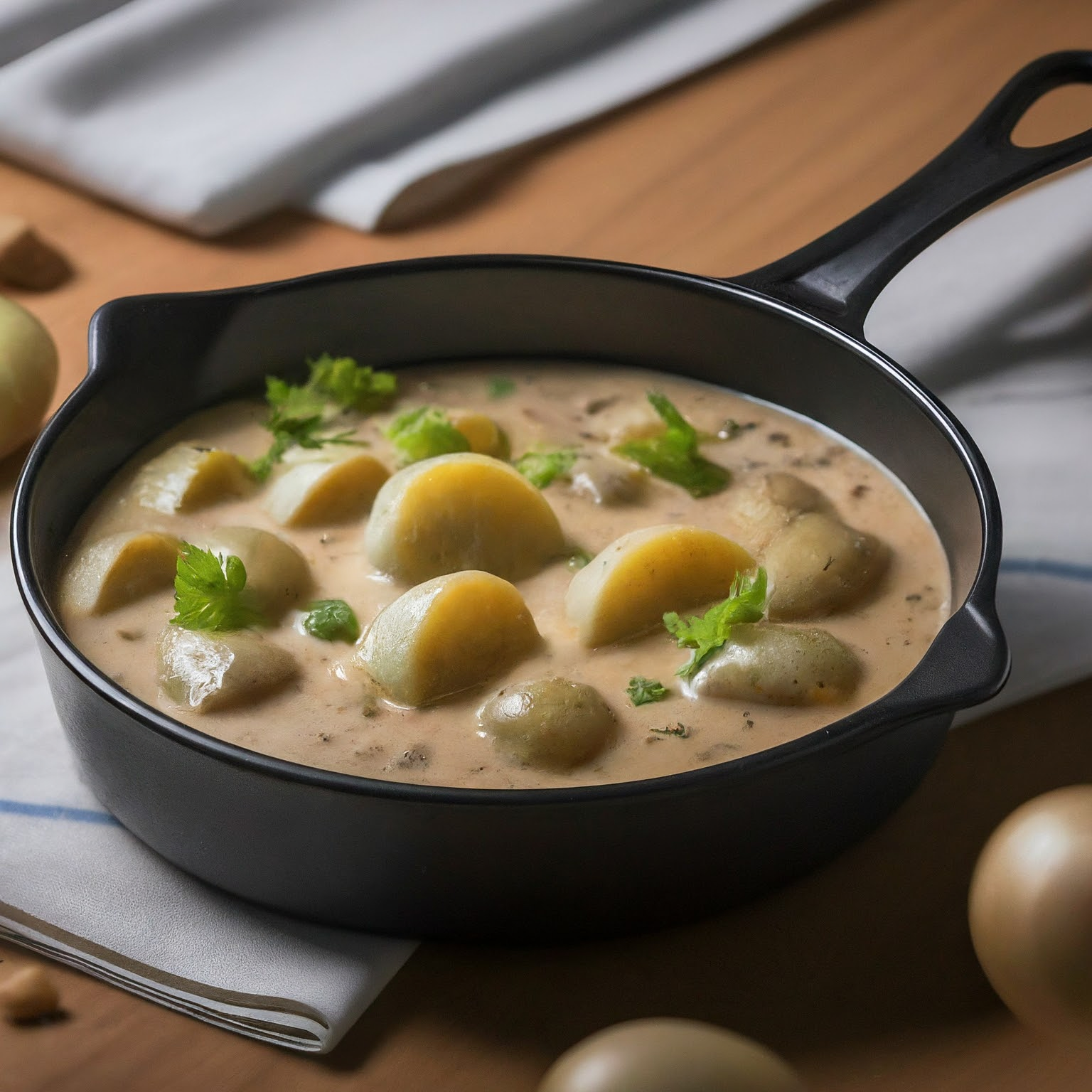 Schweinekotelett-in-Zwiebelsosse Schweinekotelett in Zwiebelsoße