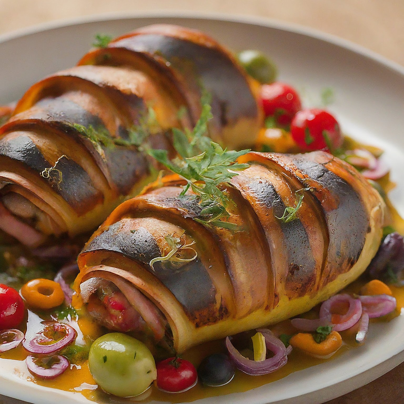 Schweineruecken-Im-Backofen-Saftig-–-Mediterraner-Schweineruecken Schweinerücken Im Backofen Saftig – Mediterraner Schweinerücken