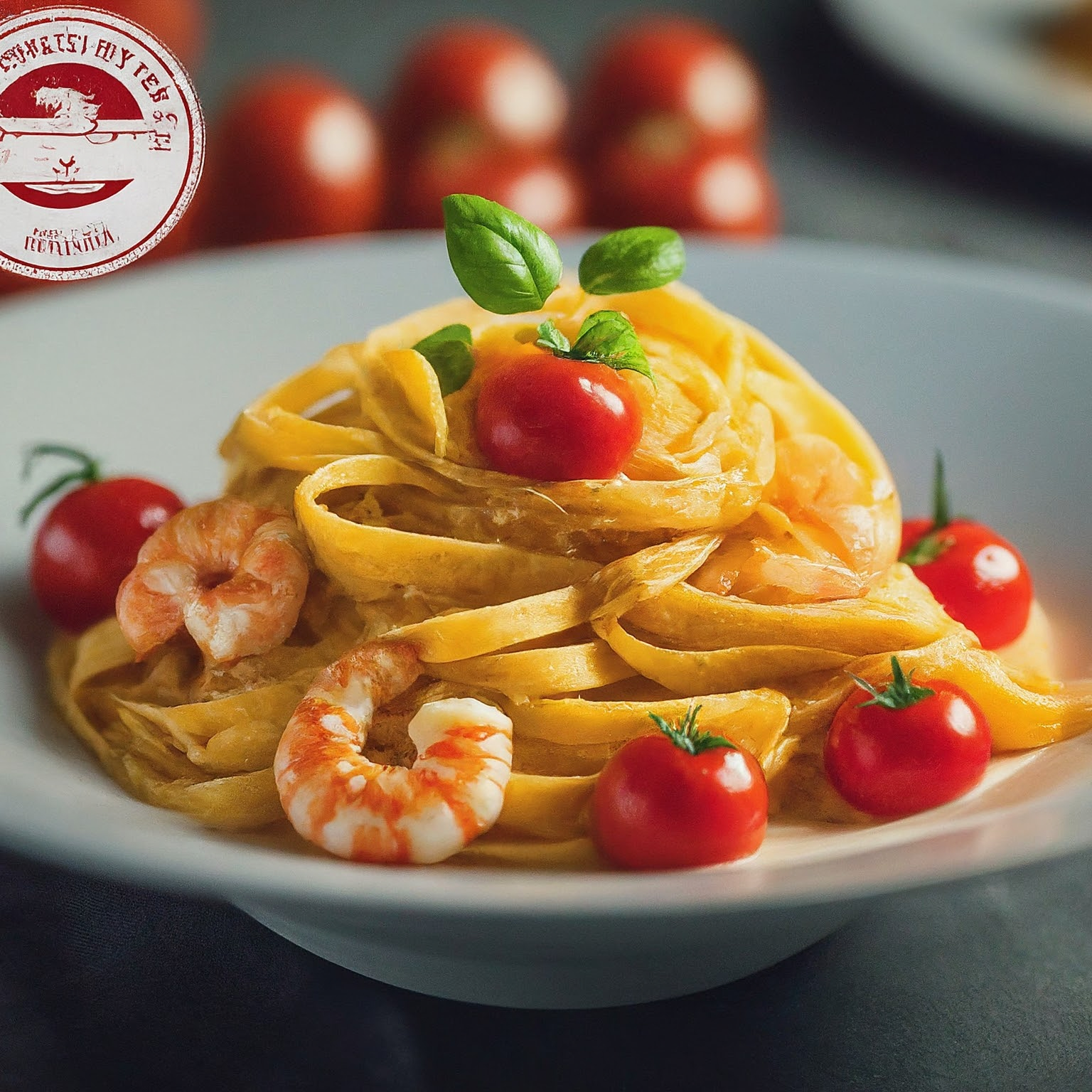 Shrimp-Pasta-–-Pasta-mit-Knoblauch-Tomaten-Shrimps Shrimp Pasta – Pasta mit Knoblauch Tomaten Shrimps