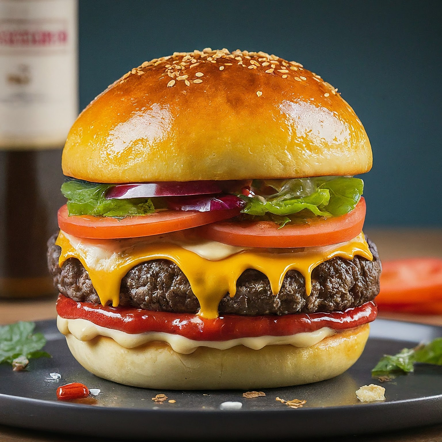 Smash-Burger-Selber-Machen-–-Doppelter-Smashed-Burger-Mit-Kaese Smash Burger Selber Machen – Doppelter Smashed Burger Mit Käse