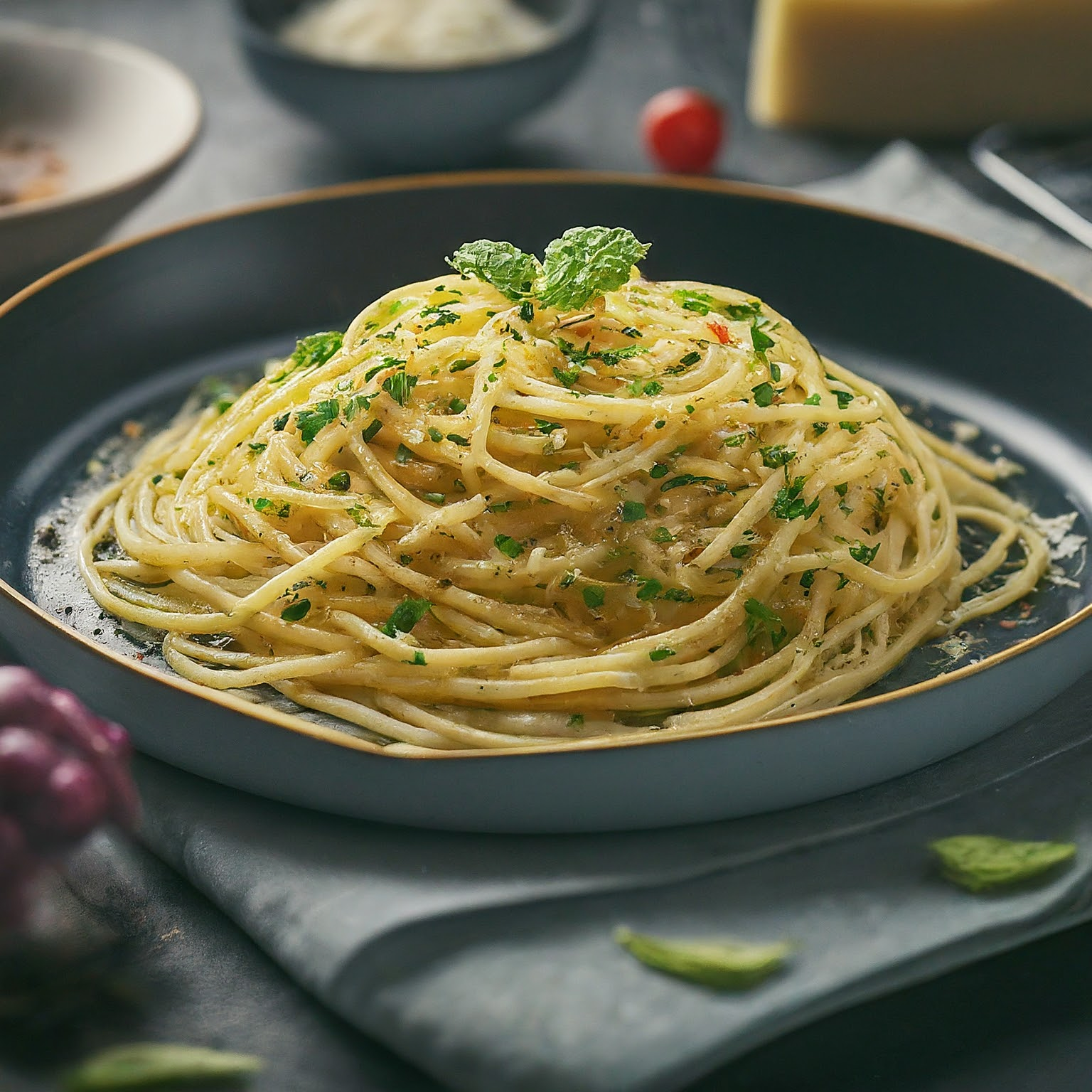 Spaghetti-Aglio-e-Olio-–-der-italienische-Klassiker Spaghetti Aglio e Olio – der italienische Klassiker