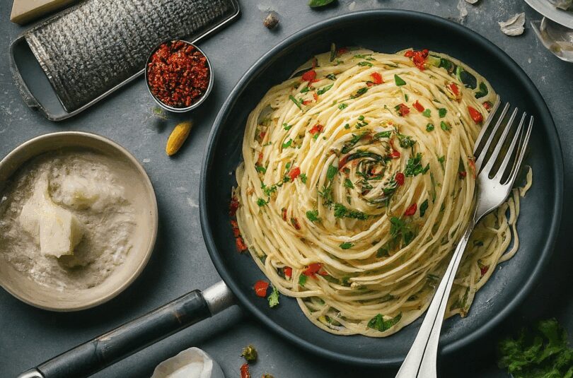 Spaghetti Aglio Olio E Peperoncino