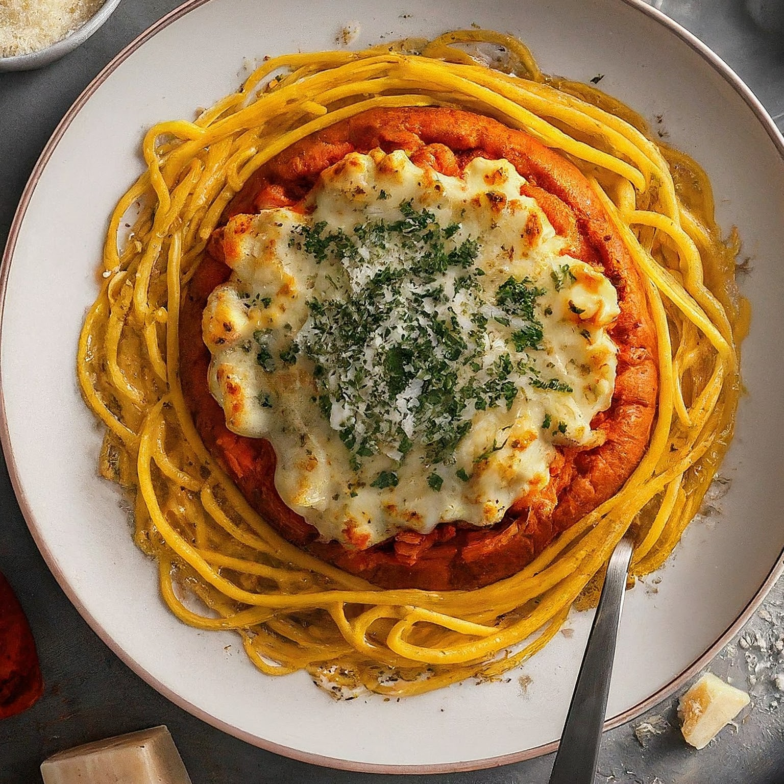Spaghetti-Kuerbis-–-Gebackener-Spaghettikuerbis-Mit-Parmesan Spaghetti Kürbis – Gebackener Spaghettikuerbis Mit Parmesan