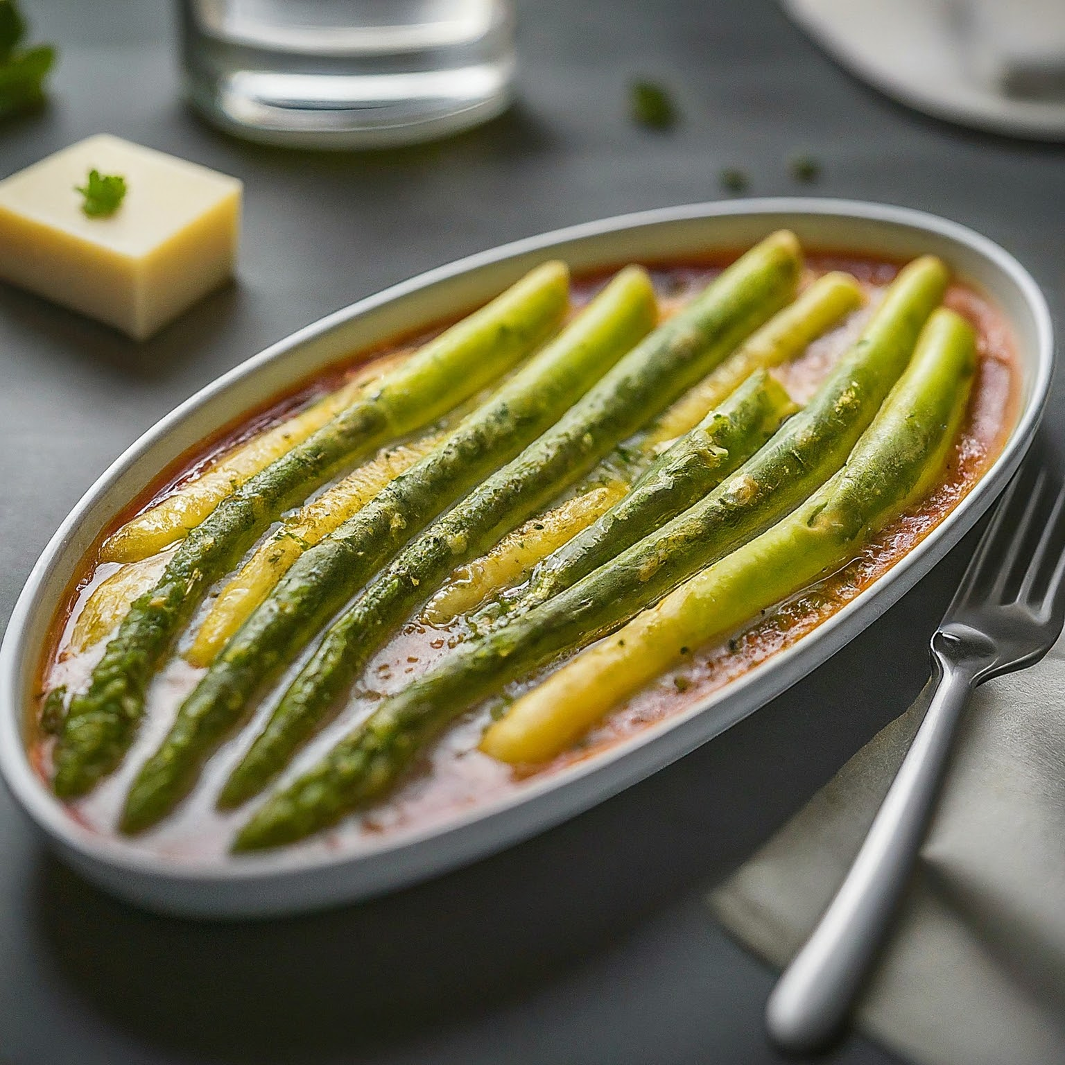 Spargel-Ueberbacken-Italienisch-–-Gratinierter-Spargel-Italienische-Art Spargel Überbacken Italienisch – Gratinierter Spargel Italienische Art